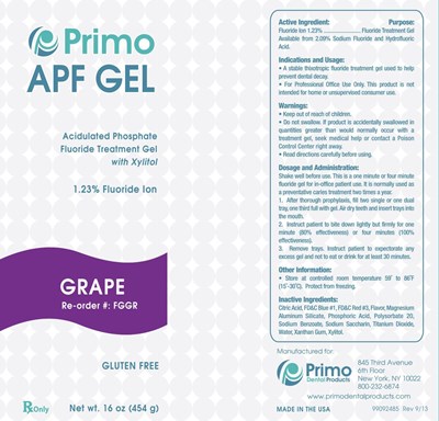 LB.Primo APF Gel_Grape_2.jpg TSPRIMOAPFGRAPE - LB.Primo APF Gel Grape 2